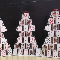 3 CARD CASTLES MAGIC BAG