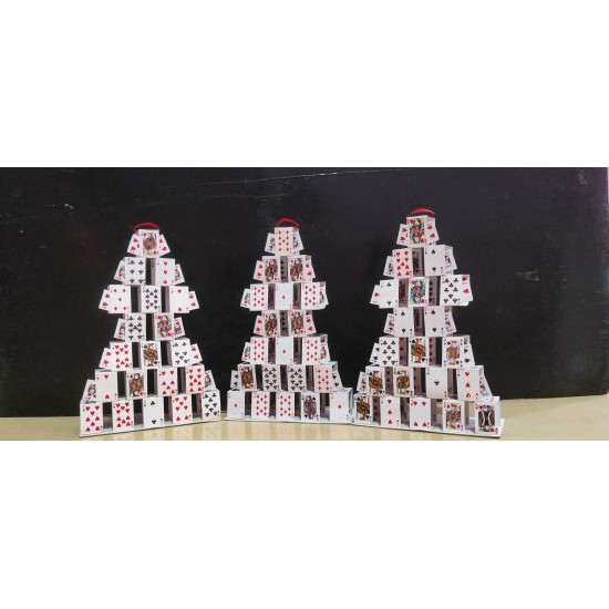 3 CARD CASTLES MAGIC BAG