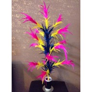 Vanishing Cane To Flower Magnetic (Black-Yellow-Pink)