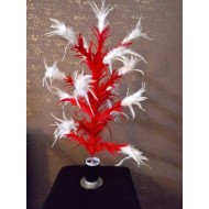 Vanishing Cane To Flower Magnetic (Red & white)