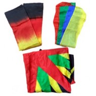 SPLIT MULTI-COLOR STREAMERS TO FOULARD