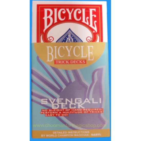 SVENGALI DECK Bicycle (Red) QH