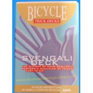 SVENGALI DECK Bicycle (Red)