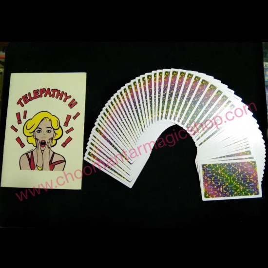 TELEPATHY CARD -" 2 Of Diamonds."