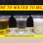 WHISKY/WINE TO WATER TO MILK