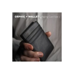 Orphic+ Playing Card Size in Leather (Gimmick and Online Instructions) by Lewis Lé Val and The 1914
