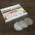 Triad Coins (US Gimmick and Online Video Instructions) by Joshua Jay and Vanishing Inc. - Trick	
